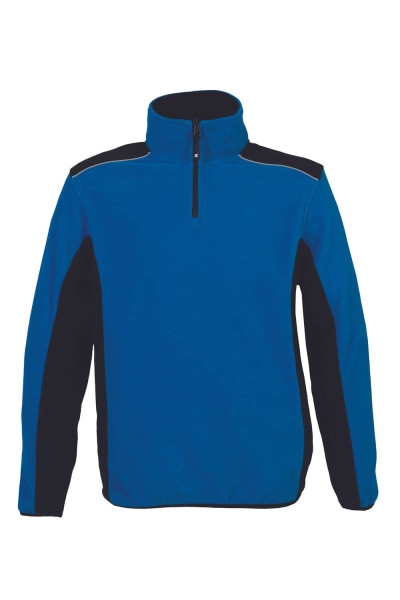 TWO-TONE HALF ZIP WORK FLEECE