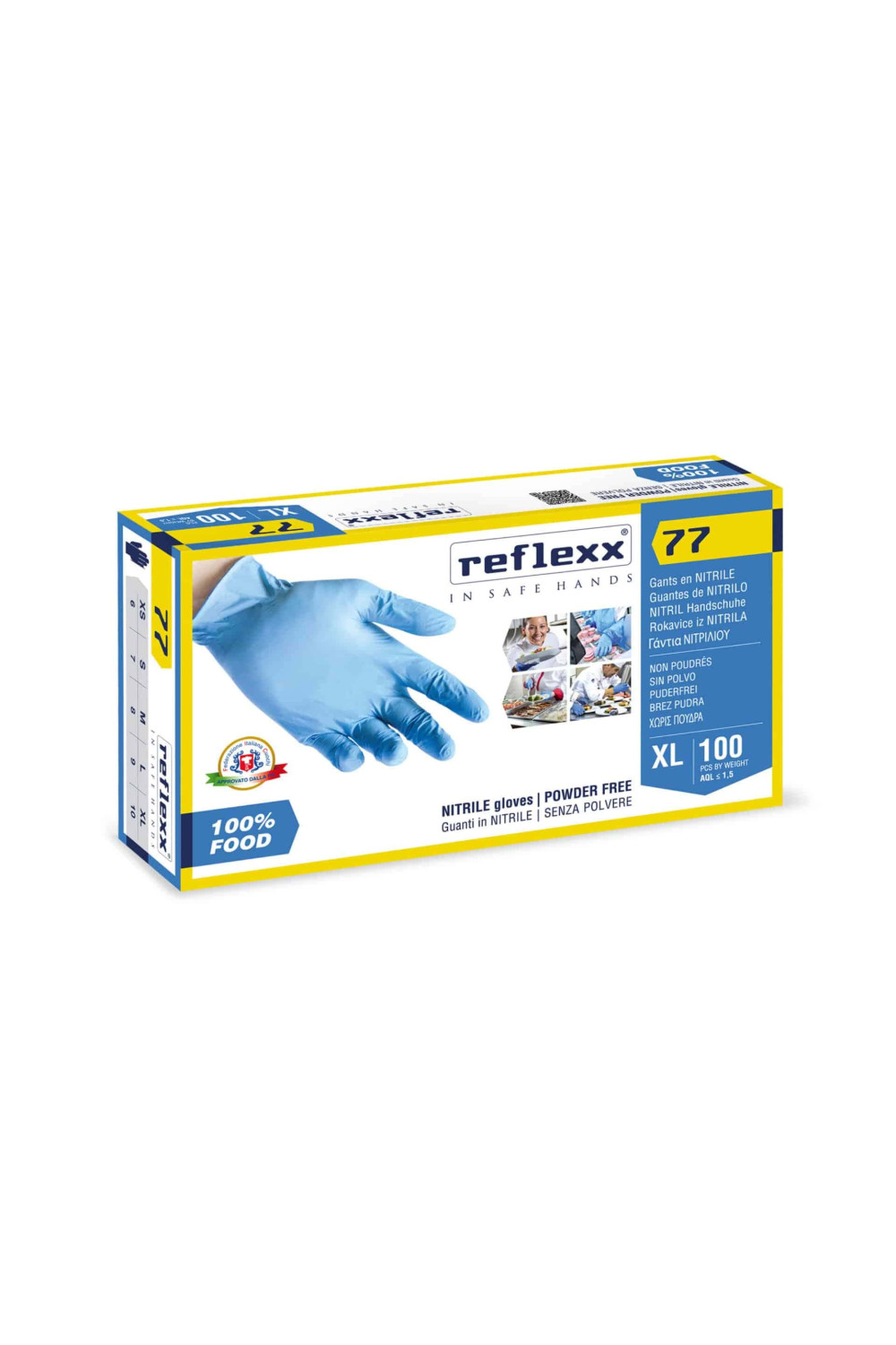 DISPOSABLE NITRILE GLOVES