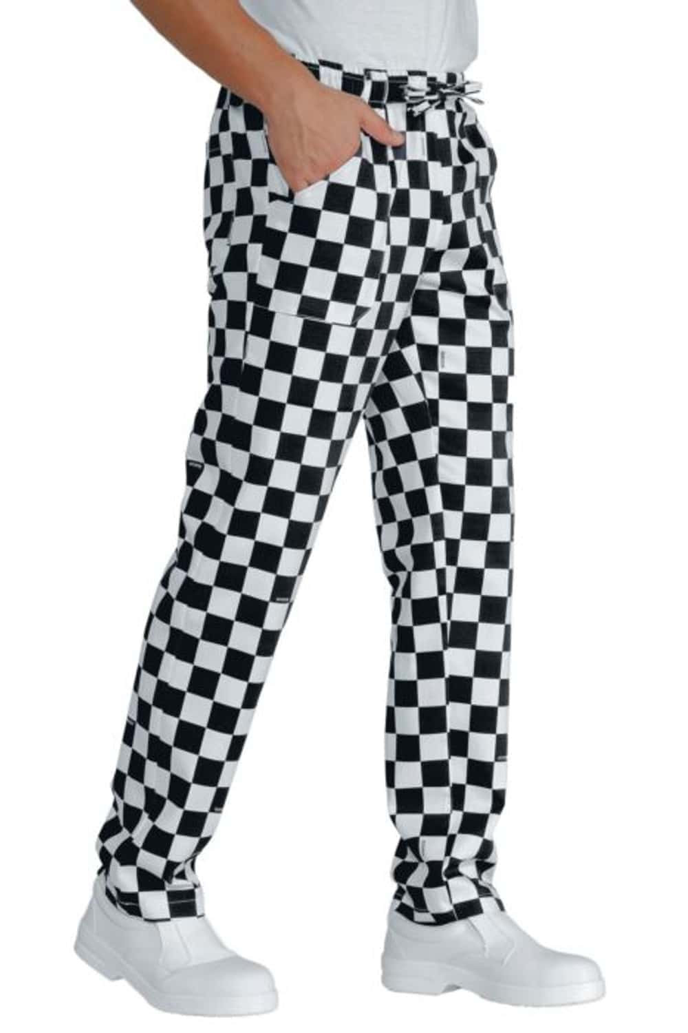 PANTALON À CARREAUX