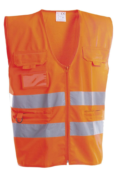 HIGH VISIBILITY MULTI-POCKET VEST