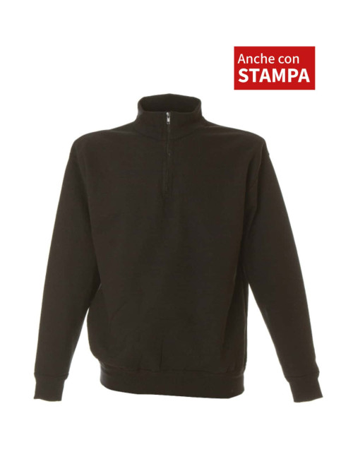 SWEAT-SHIRT DE TRAVAIL DEMI-ZIP