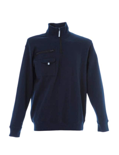 SWEAT-SHIRT DE TRAVAIL DEMI-ZIP