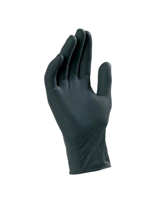 Guanti in Nitrile Nero confezione 100 pz