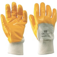 Gants enduits en nitrile